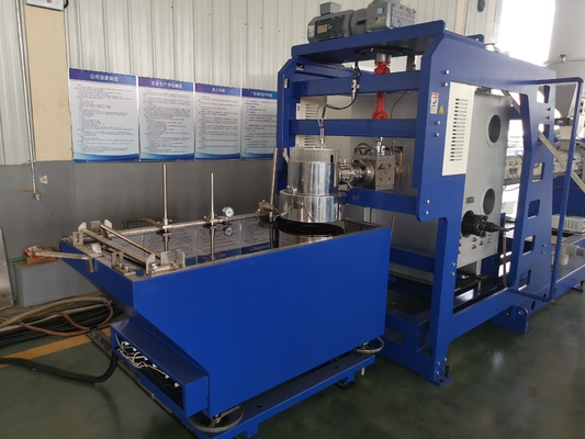 0.12-0.3mm 100kgh Monofilament Extrusion Machine โพลีเอสเตอร์บรรจุเชือก